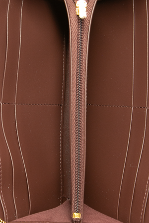 Quilted Zip Around Wallet