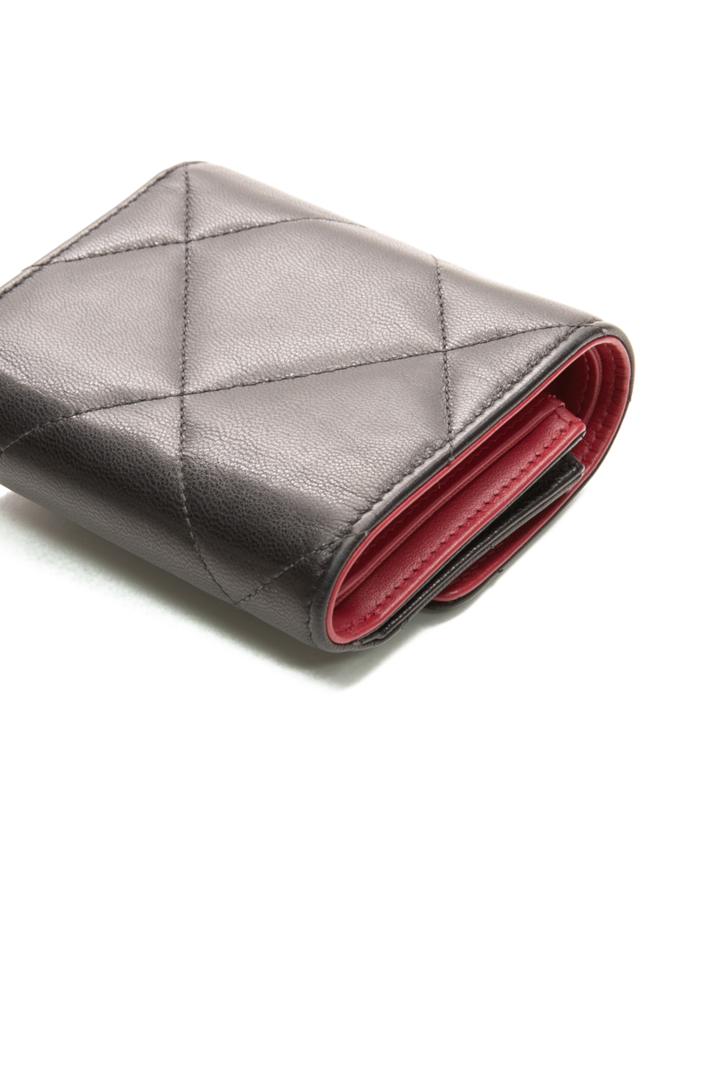 Chanel 19 Small Flap Wallet