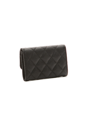 Crystal CC Flap Card Holder