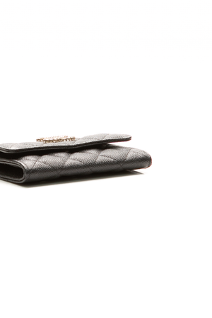 Crystal CC Flap Card Holder