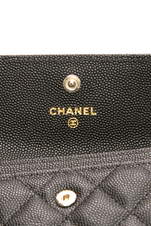 Crystal CC Flap Card Holder