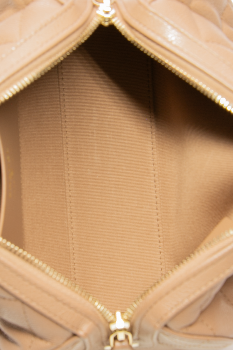 Quilted Barrel Bag