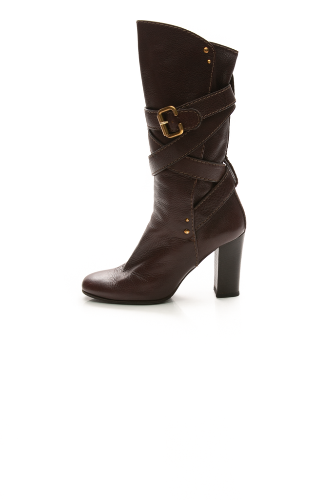 Chloe Paddington Boots - Size 38 - Couture USA