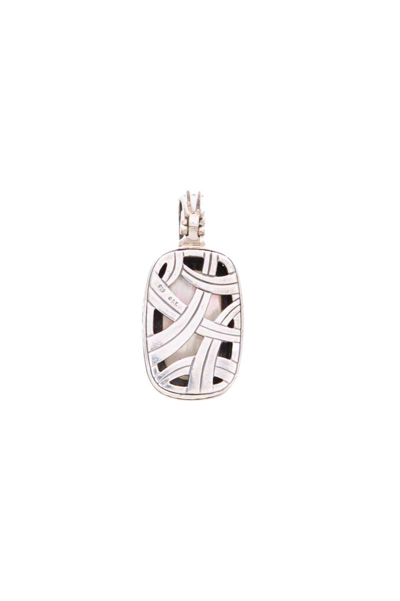 Mother-of-Pearl Diamond Enhancer Pendant