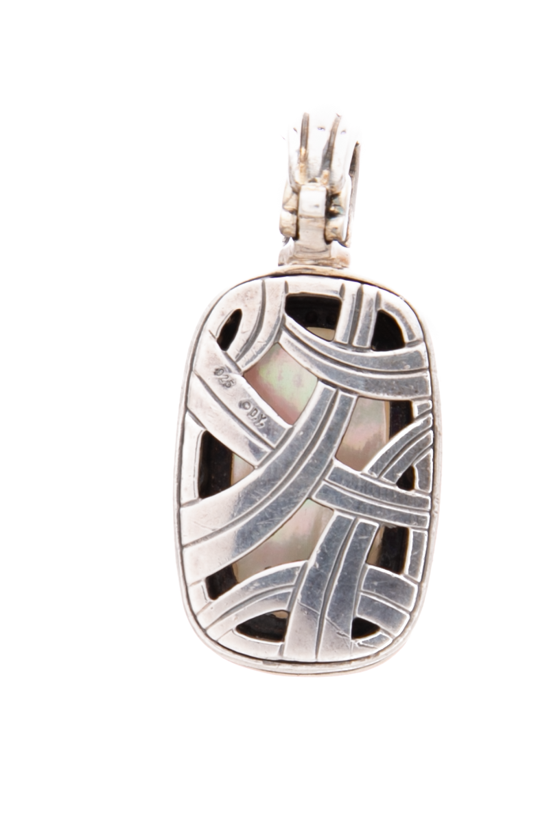 Mother-of-Pearl Diamond Enhancer Pendant