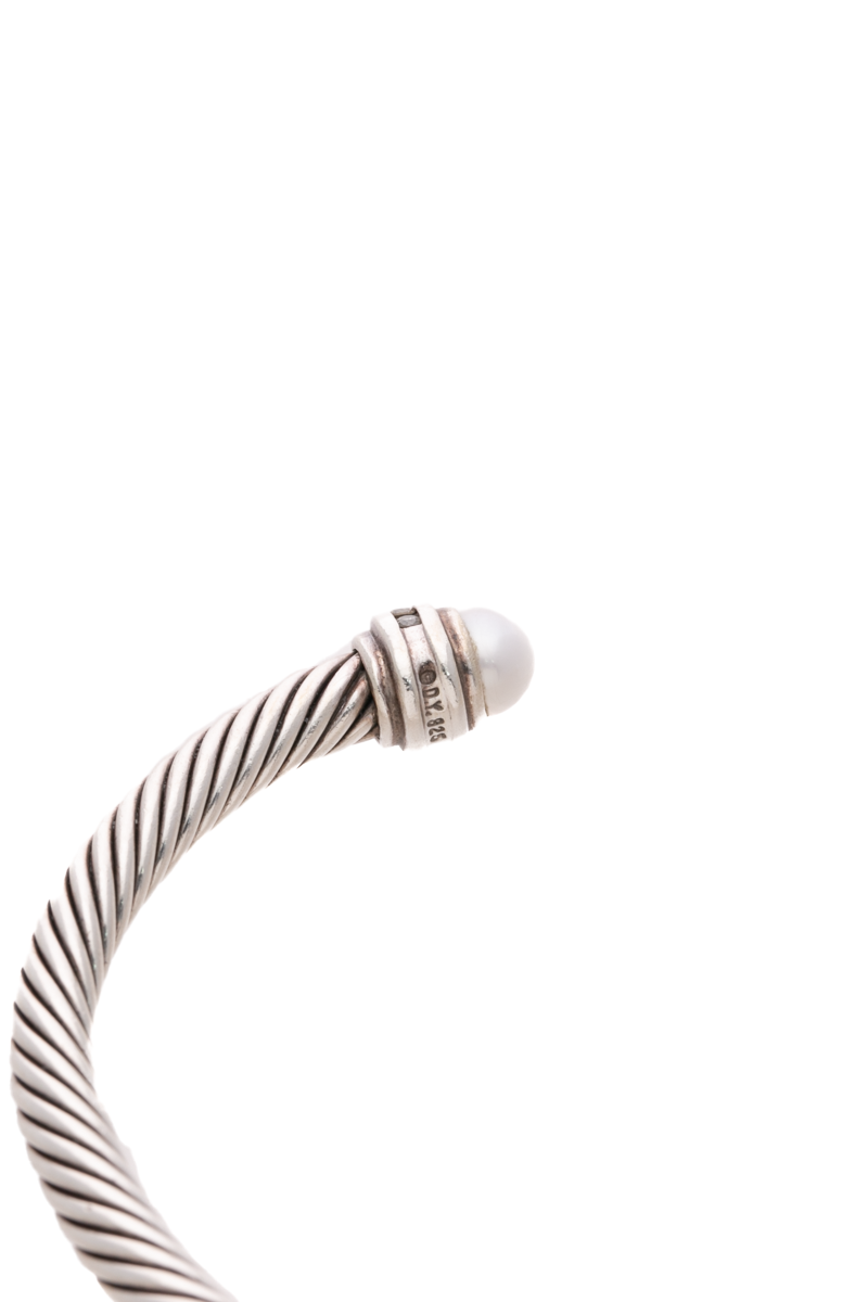 Classic Cable 5mm Cuff Bracelet