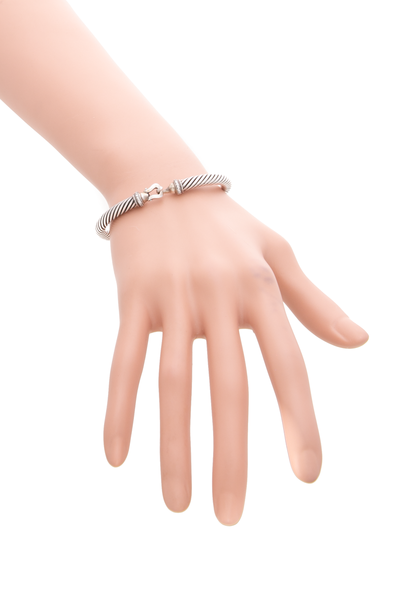 5mm Buckle Classic Cable Bracelet