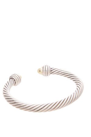 Classic Cable 7mm Cuff Bracelet