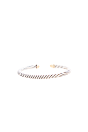 Classic Cable 5mm Cuff Bracelet