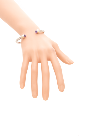 Classic Cable 5mm Cuff Bracelet