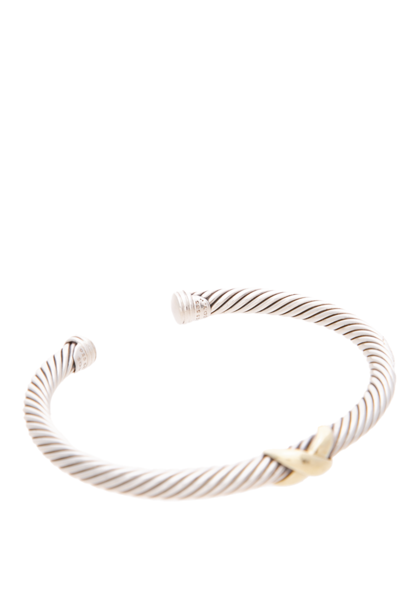 Cable Crossover X Bracelet