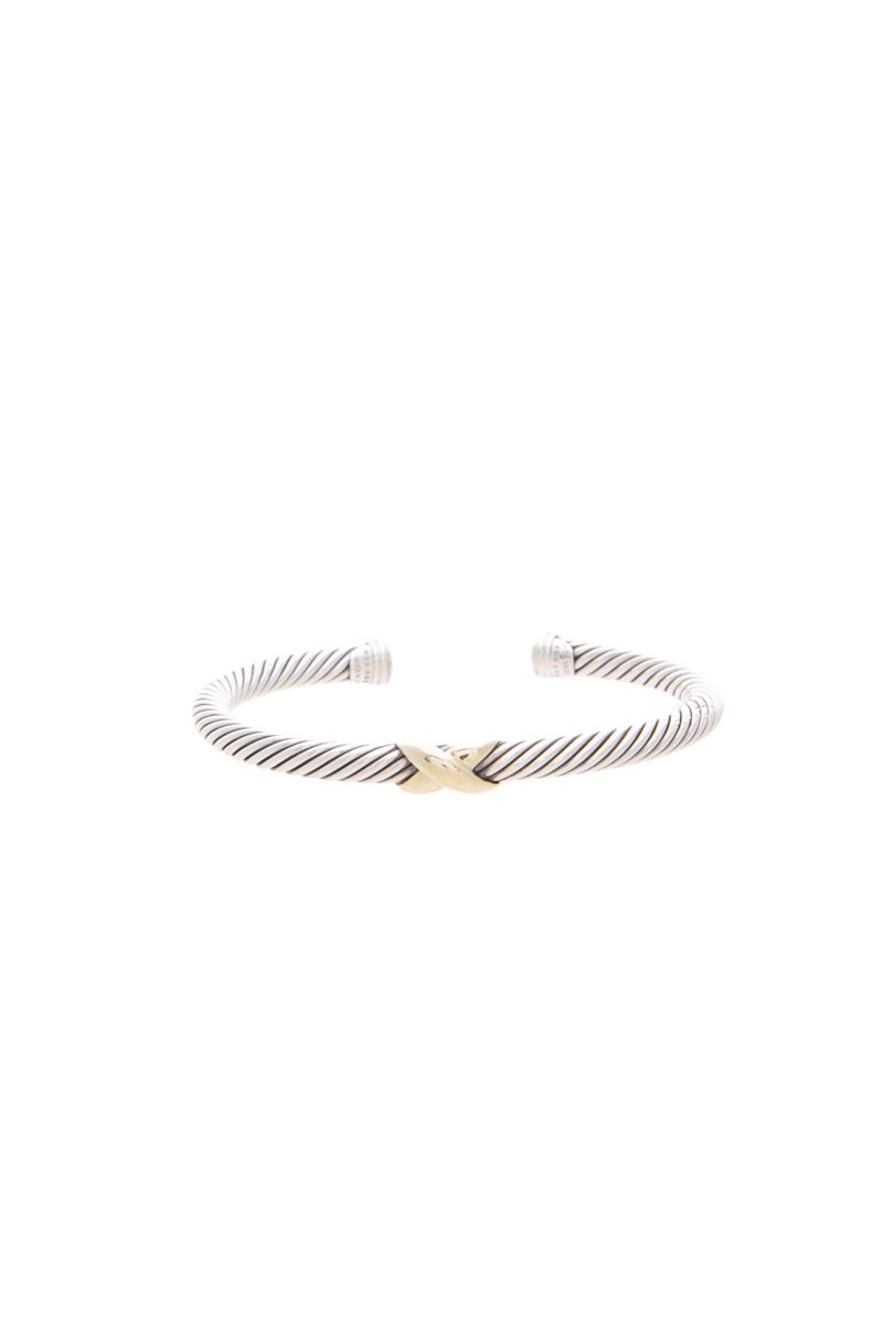 Cable Crossover X Bracelet
