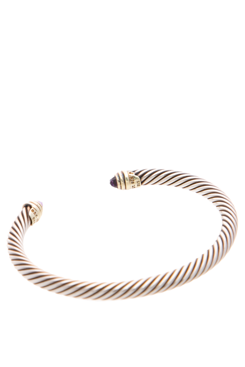 Classic Cable 5mm Cuff Bracelet