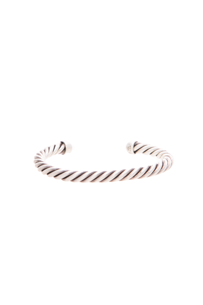 Men's Cable Cuff Bracelet