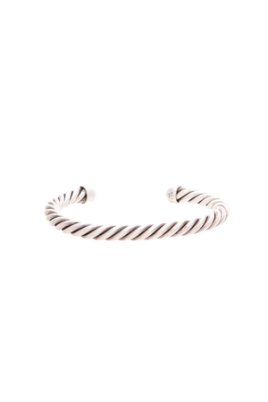 Men's Cable Cuff Bracelet