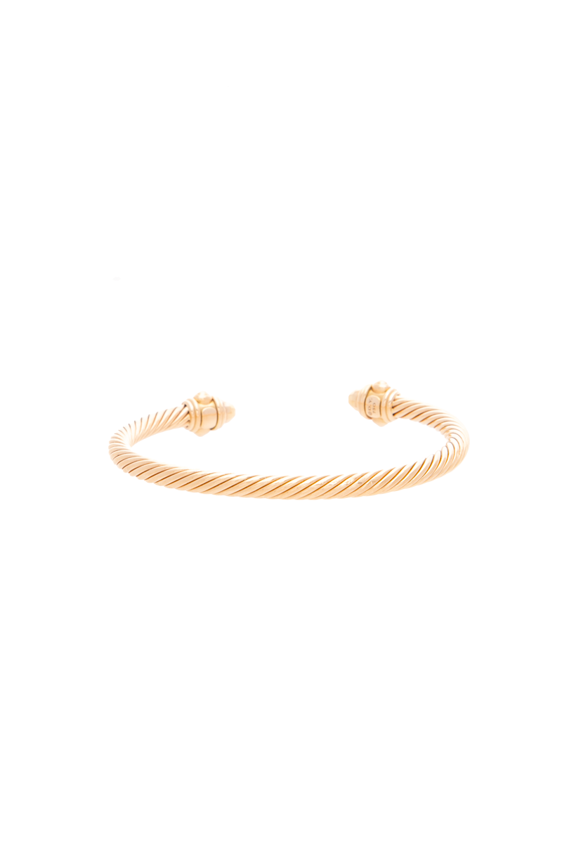 Renaissance Cablespira Cuff Bracelet 5mm