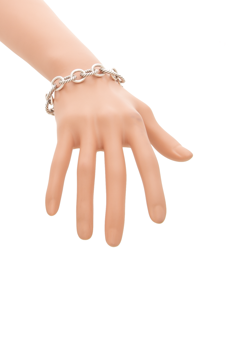 Oval Link Chain Bracelet 12mm