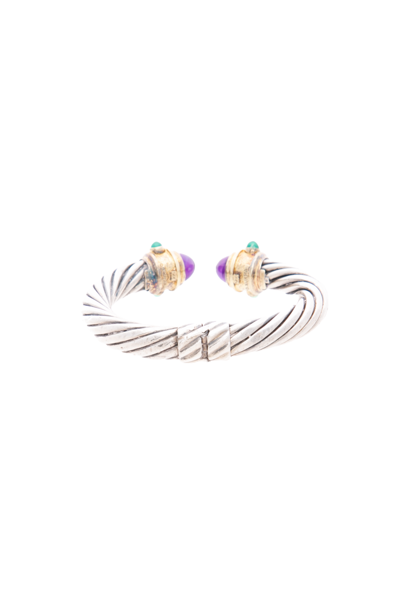 Renaissance Cable Flex Cuff Bracelet