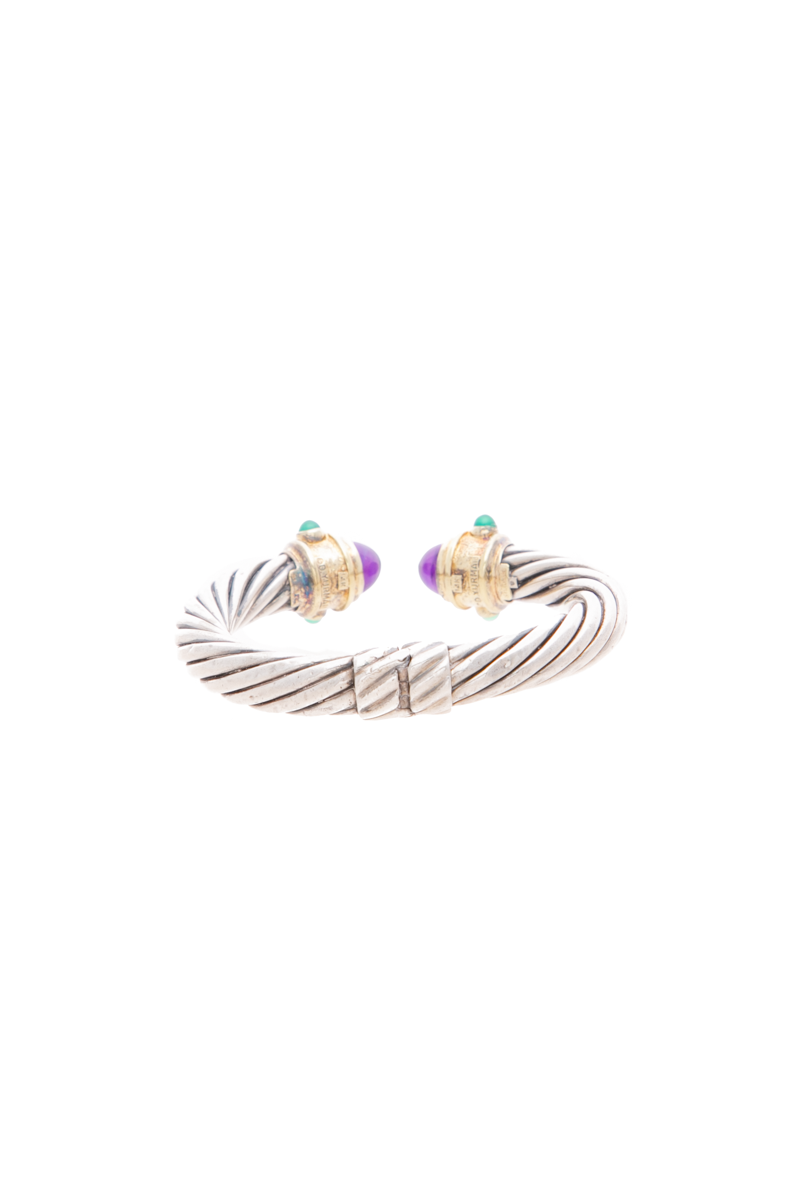 Renaissance Cable Flex Cuff Bracelet