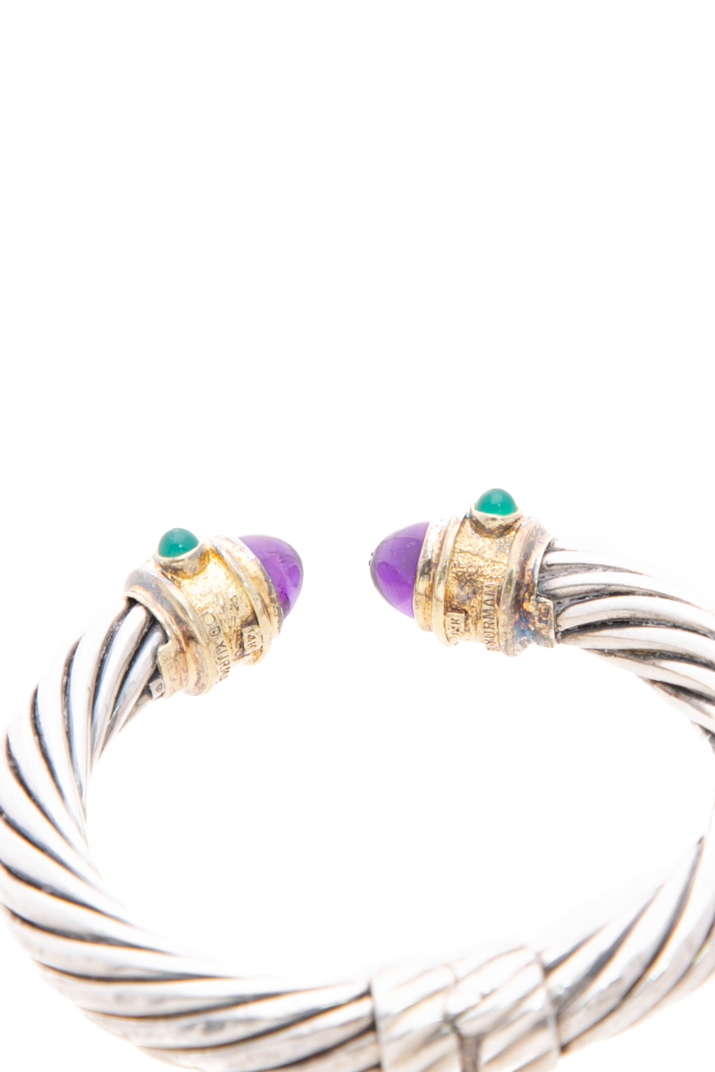 Renaissance Cable Flex Cuff Bracelet