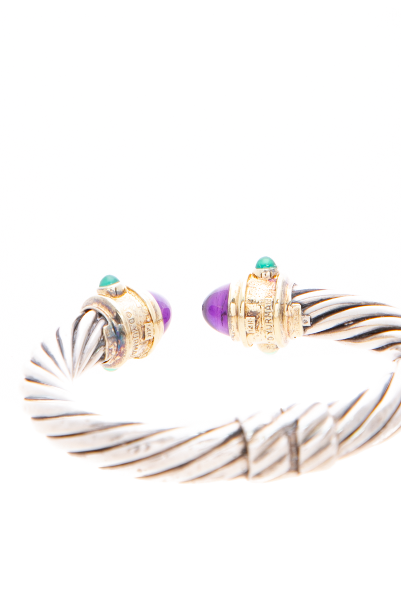 Renaissance Cable Flex Cuff Bracelet