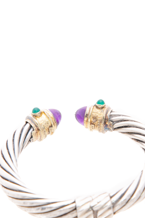 Renaissance Cable Flex Cuff Bracelet