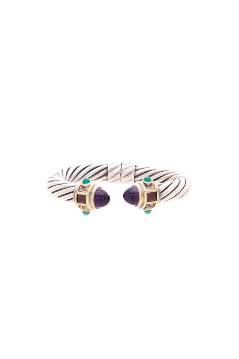 Renaissance Cable Flex Cuff Bracelet