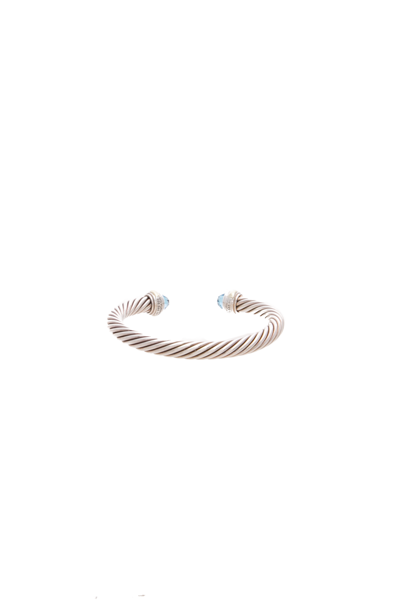 Classic Cable Cuff 7mm Bracelet