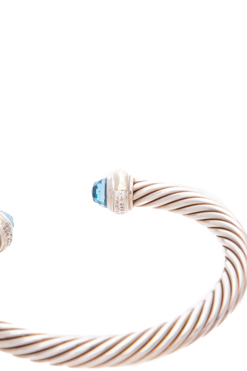 Classic Cable Cuff 7mm Bracelet