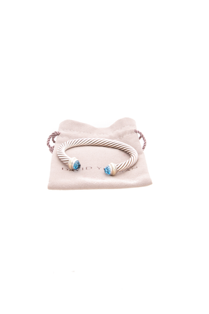 Classic Cable Cuff 7mm Bracelet