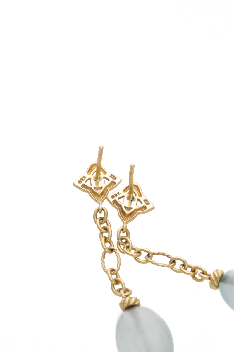 Quatrefoil Drop Earrings