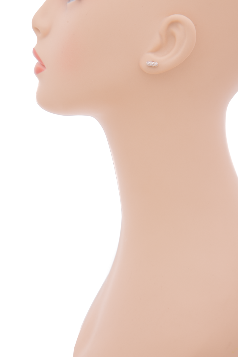 Cable Collectibles Bar Stud Earrings