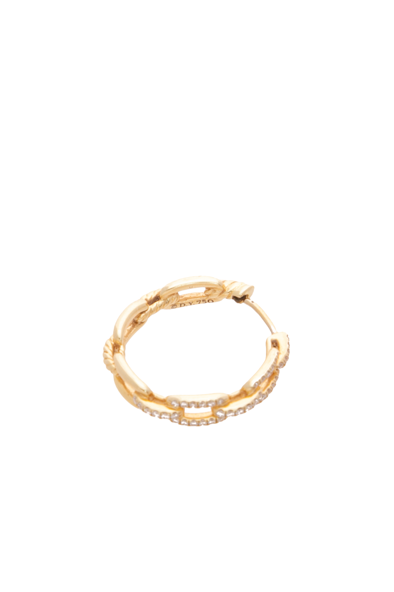 Stax Chain Link Hoop Earrings