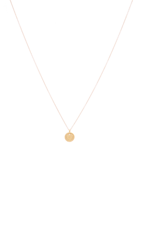 K Initial Necklace