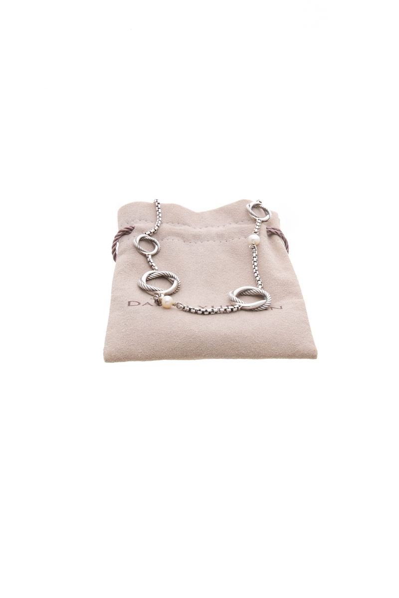 Infinity Long Station Necklace