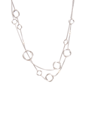 Infinity Long Station Necklace