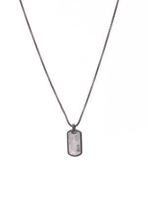 David-Yurman-Men's-Meteorite-Dog-Tag- Necklace-299083