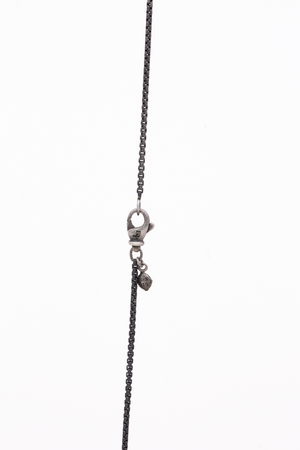 Topaz Cable Wrap Station Necklace