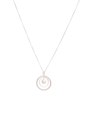 Mobile Circle Pendant Necklace