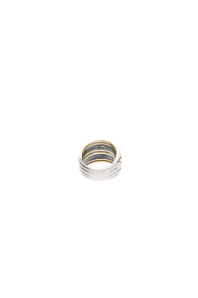 Wide Cable Band Ring - Size 7