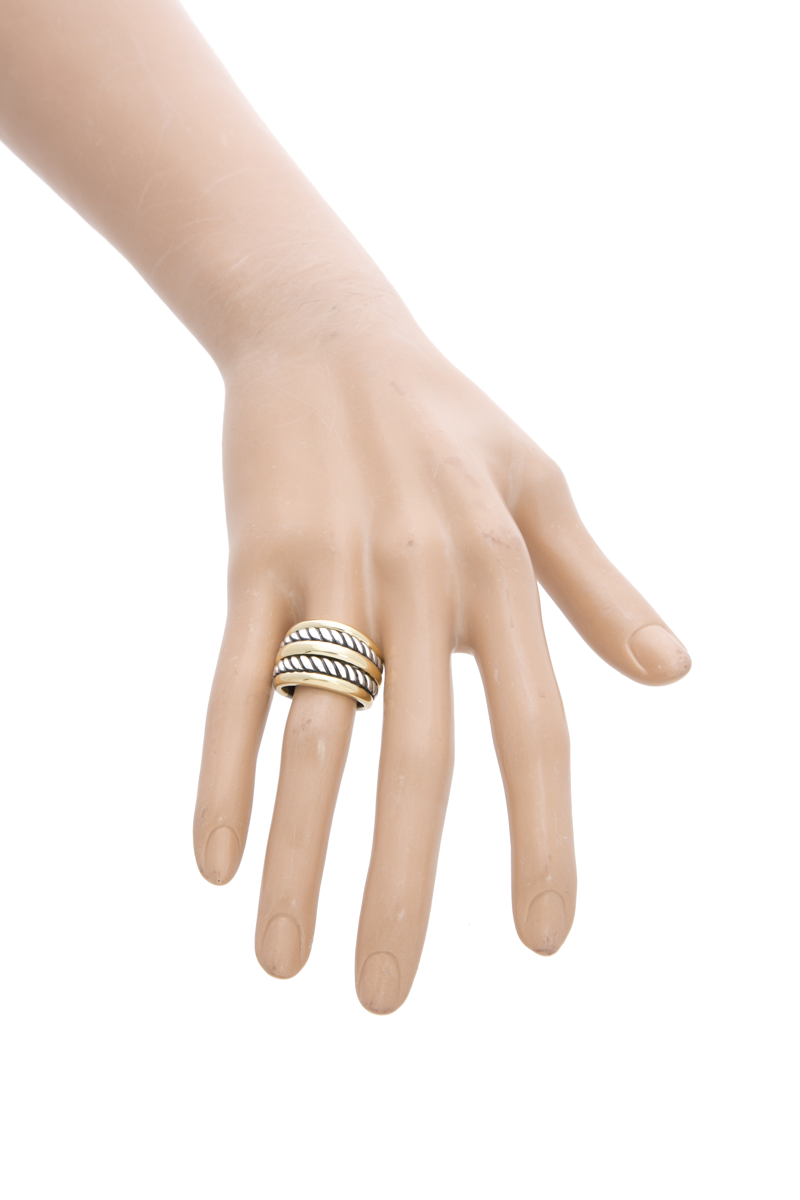 David-Yurman-Wide-Cable-Band-Ring- Size-7-293354
