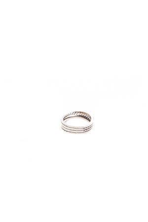 Crossover Band Ring - Size 7