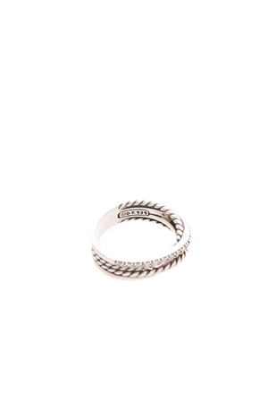 Crossover Band Ring - Size 7