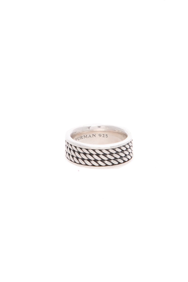 David-Yurman-Men's-Cable-Band-Ring- Size-8-297992