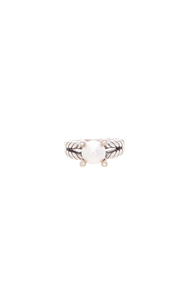 David-Yurman-Cable-Cultured-Pearl-Ring-with-Diamonds-Size-8-298448