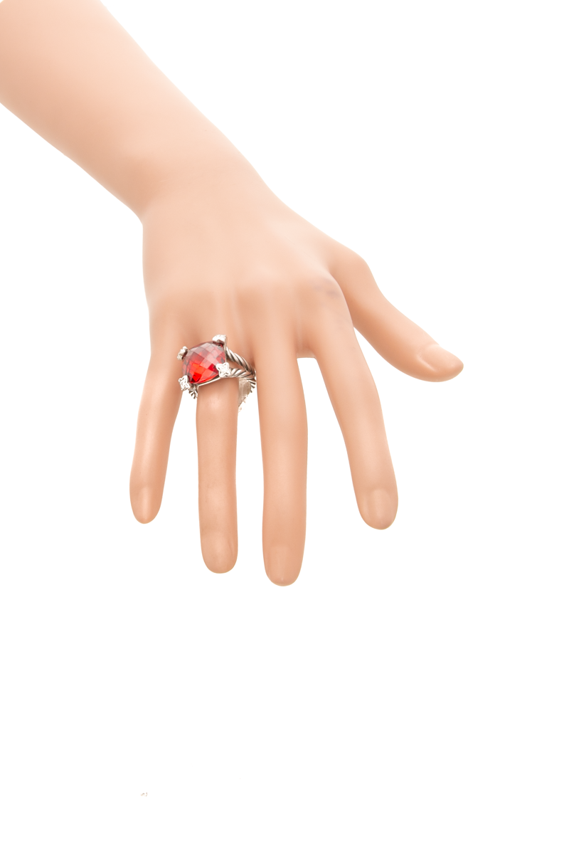 David-Yurman-Cushion-On-Point-Ring- Size-8-298453
