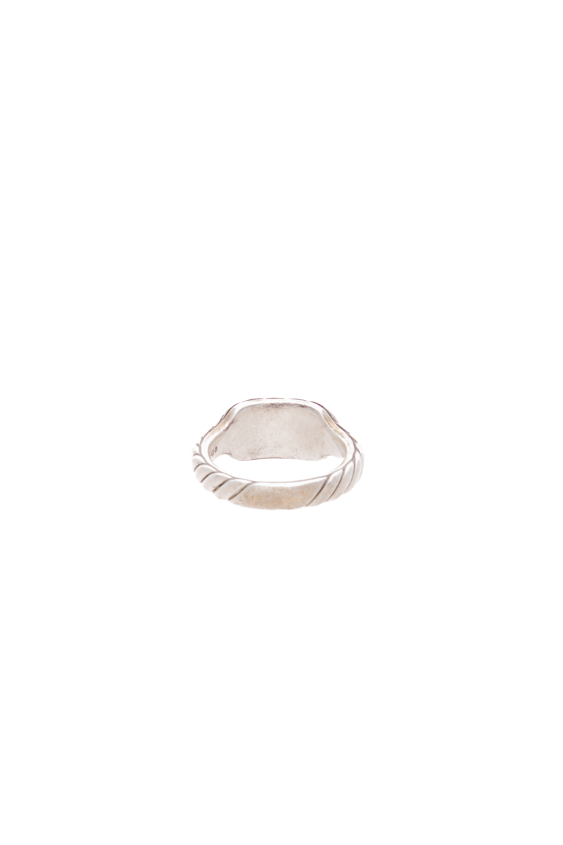 Sculpted Cable Contour Ring - Size 7