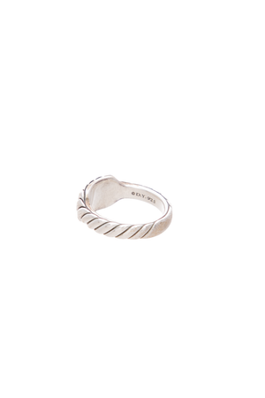 Sculpted Cable Contour Ring - Size 7