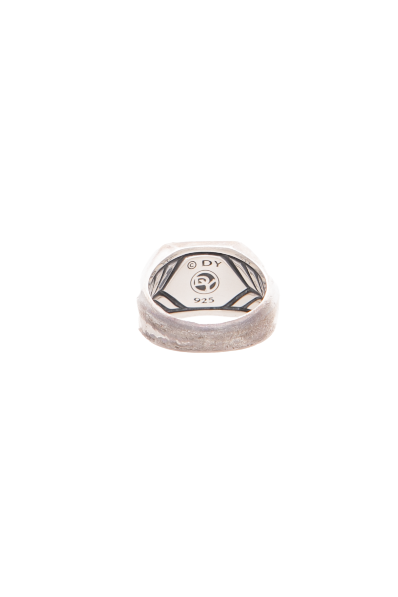 Men's Streamline Signet Ring - Size 10