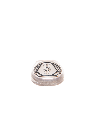 Men's Streamline Signet Ring - Size 10